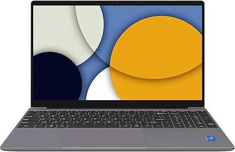 ApoloSign Windows Laptop, 12GB RAM, 512GB SSD(Expandable 1T) 15.6-inch Laptop Computer, 1080P FHD Display, Intel Jasper Lake N5095, Up to 2.8GHz Slim Computer with 2.4G/5G WiFi, 2 Speakers-Gray